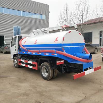 甘肅大型五立方吸糞車 高效清潔與環保的實用解決方案